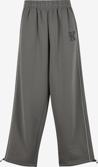Kelnės iš Karl Kani, spalva – pilka / juoda / balta, Prekių apžvalga