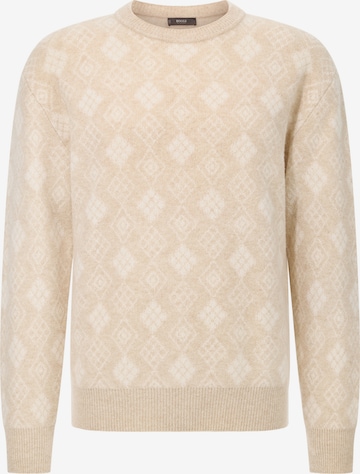 Boggi Milano Sweater in Beige: front