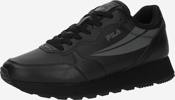 FILA Низкие кроссовки 'HYPERT P' в Черный: спереди
