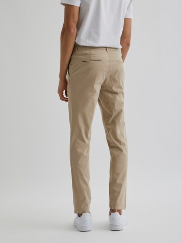 Bertoni Tapered Chinohose 'Bloch' in Beige