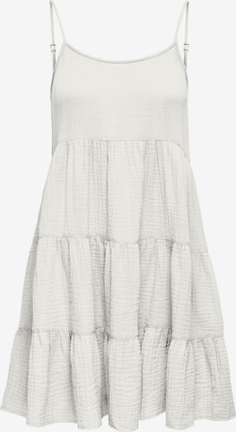 Robe d’été 'THYRA' ONLY en blanc : devant