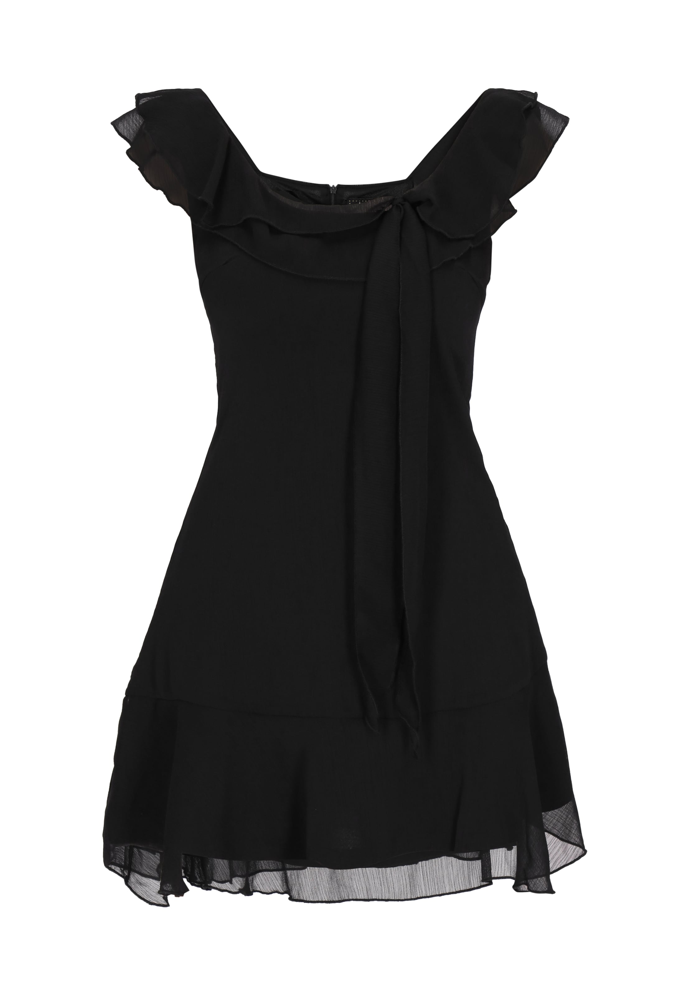 myMo at night - Vestido de gala 'Spring Summer' en negro: frente