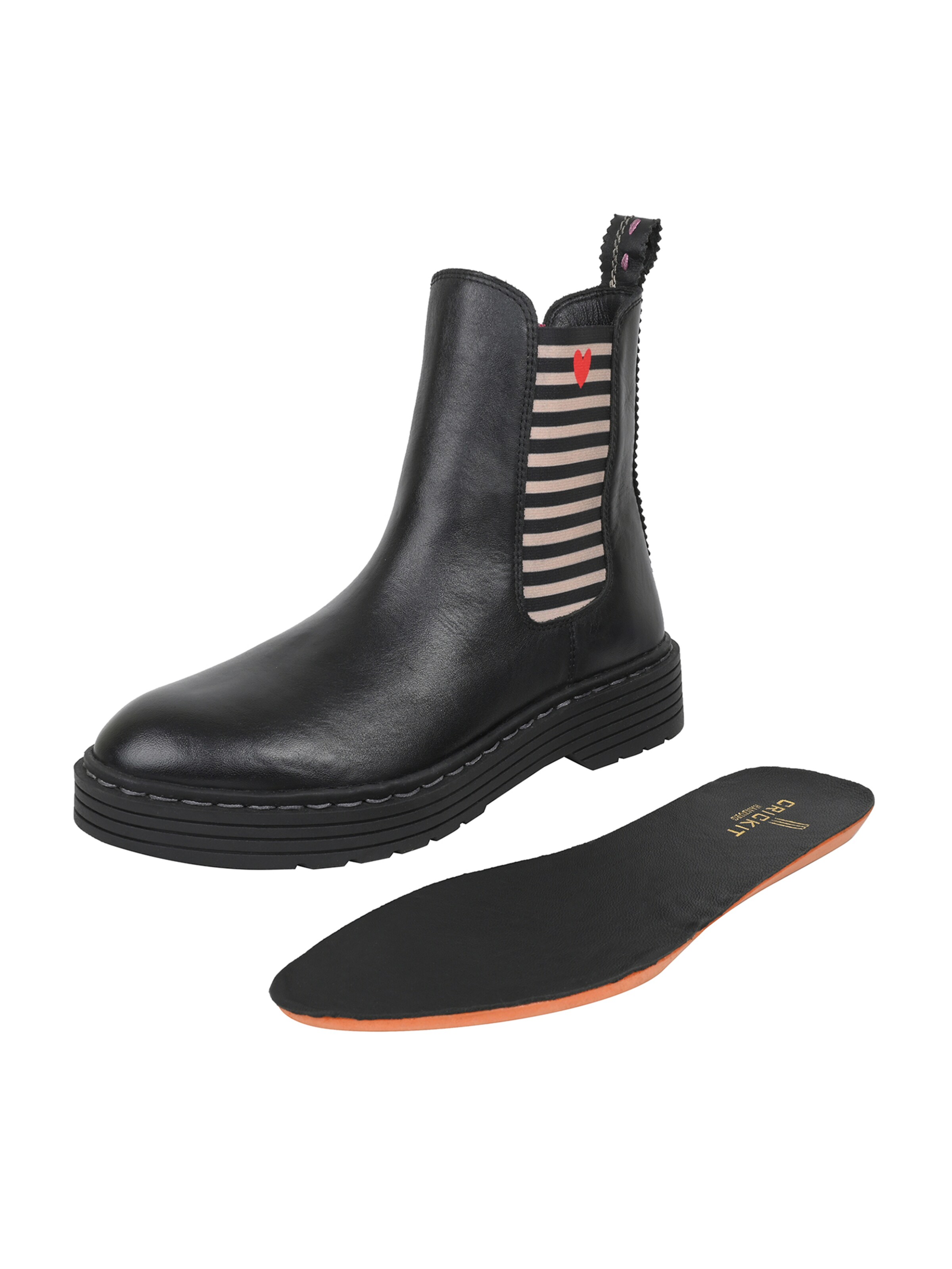 Crickit Chelsea boots ' SAMMY ' in Zwart