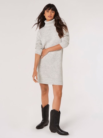 Robes en maille Apricot en gris : devant