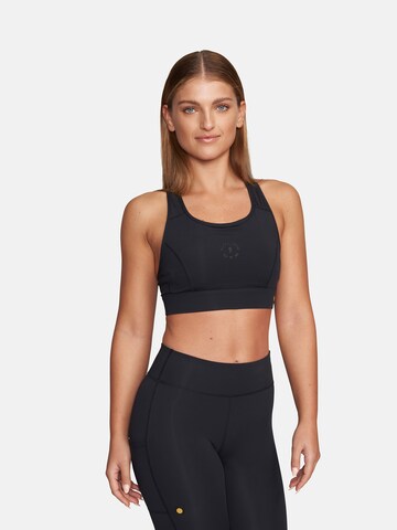 Bustier Soutien-gorge de sport 'Nadia' GOLD´S GYM APPAREL en noir : devant