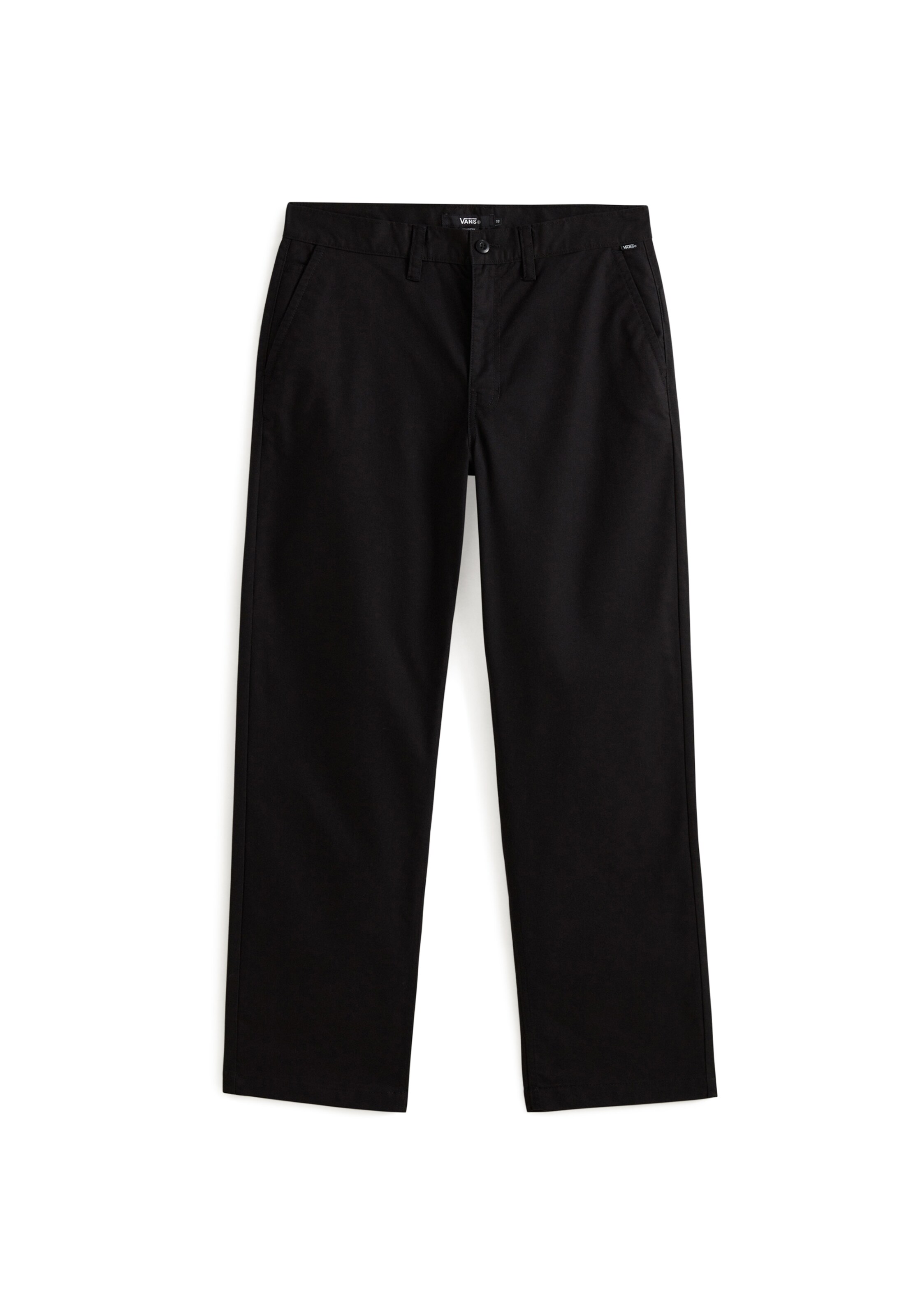 VANS Wide leg Παντελόνι τσίνο 'Authentic' σε μαύρο: μπροστά