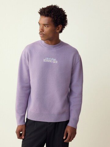 Next Sweater in Purple