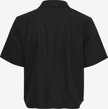 ICHI - Blusa 'LINO' em preto