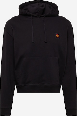Santa Cruz Sweatshirt in Zwart: voorkant