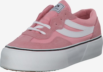 SUPERGA Sneakers laag in Roze: voorkant