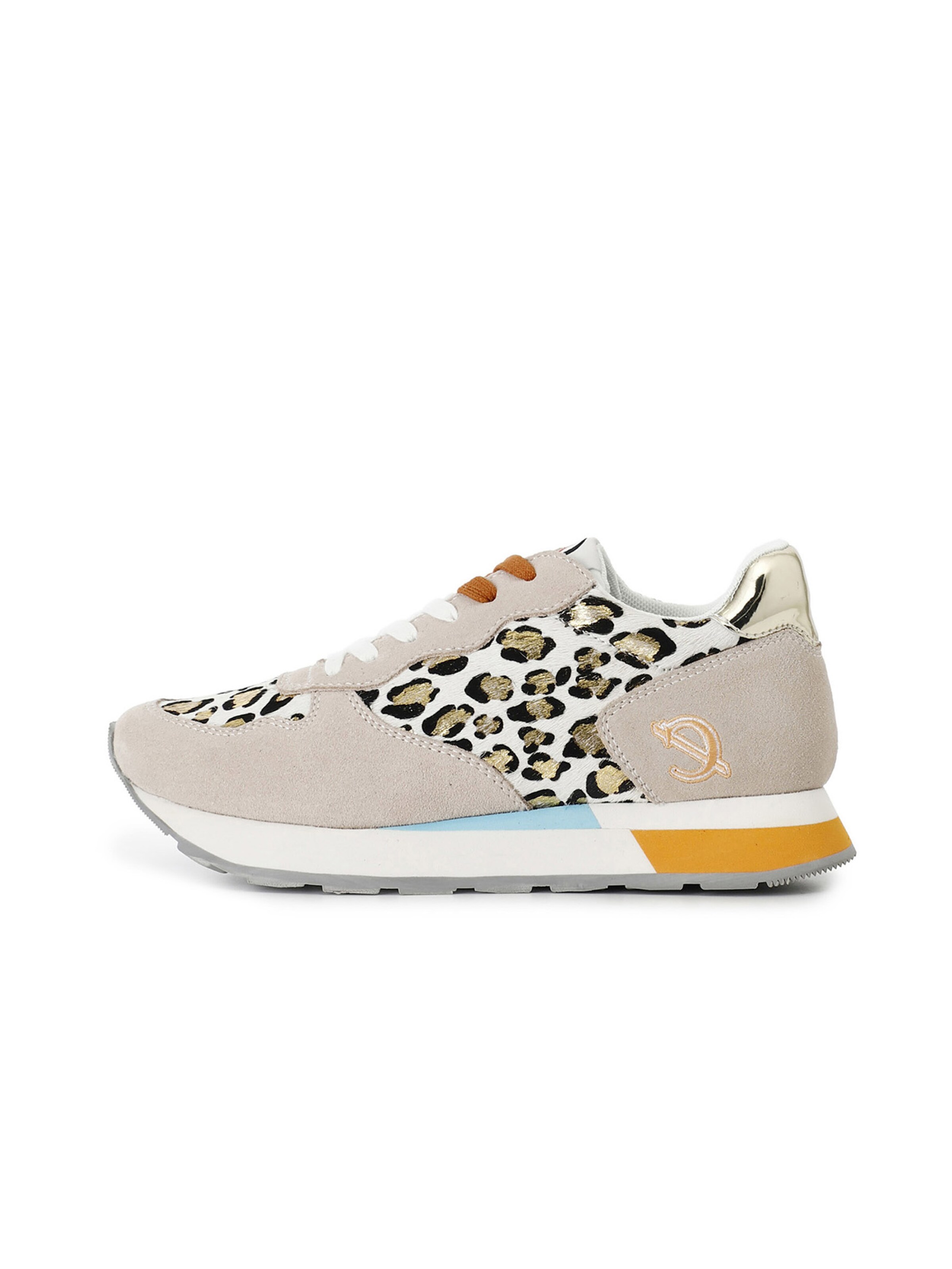 CAFè NOIR Turnschuhe in beige / braun / schwarz, Produktansicht