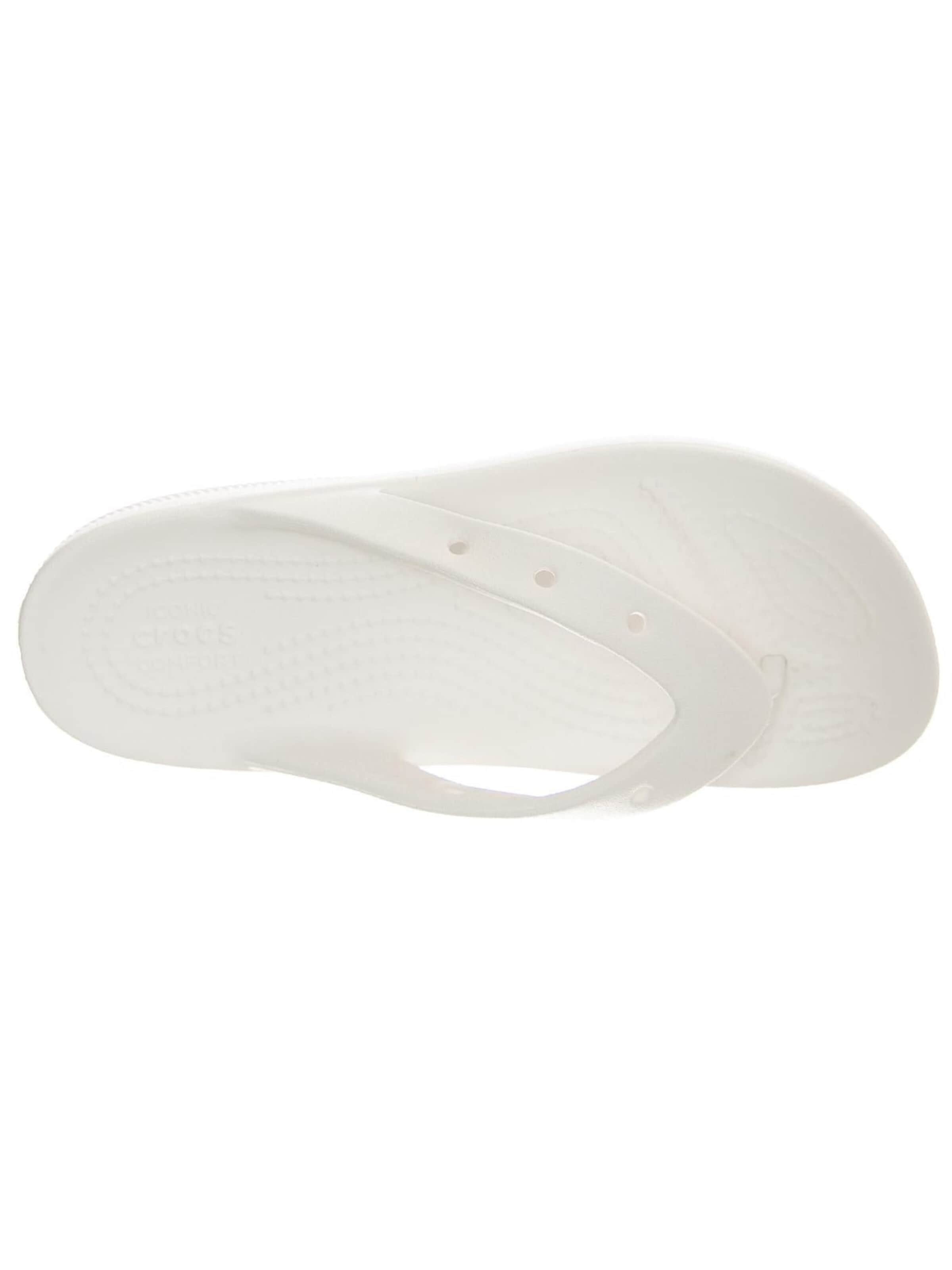 Infradito di Crocs in bianco