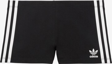 ADIDAS ORIGINALS Broekje ' Biker Short ' in Zwart: voorkant