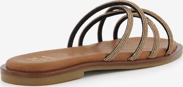 Dune LONDON Mules 'LILYBET' in Bronze