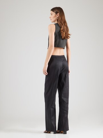 Loosefit Pantalon à plis 'ISABEAU' GUESS en noir