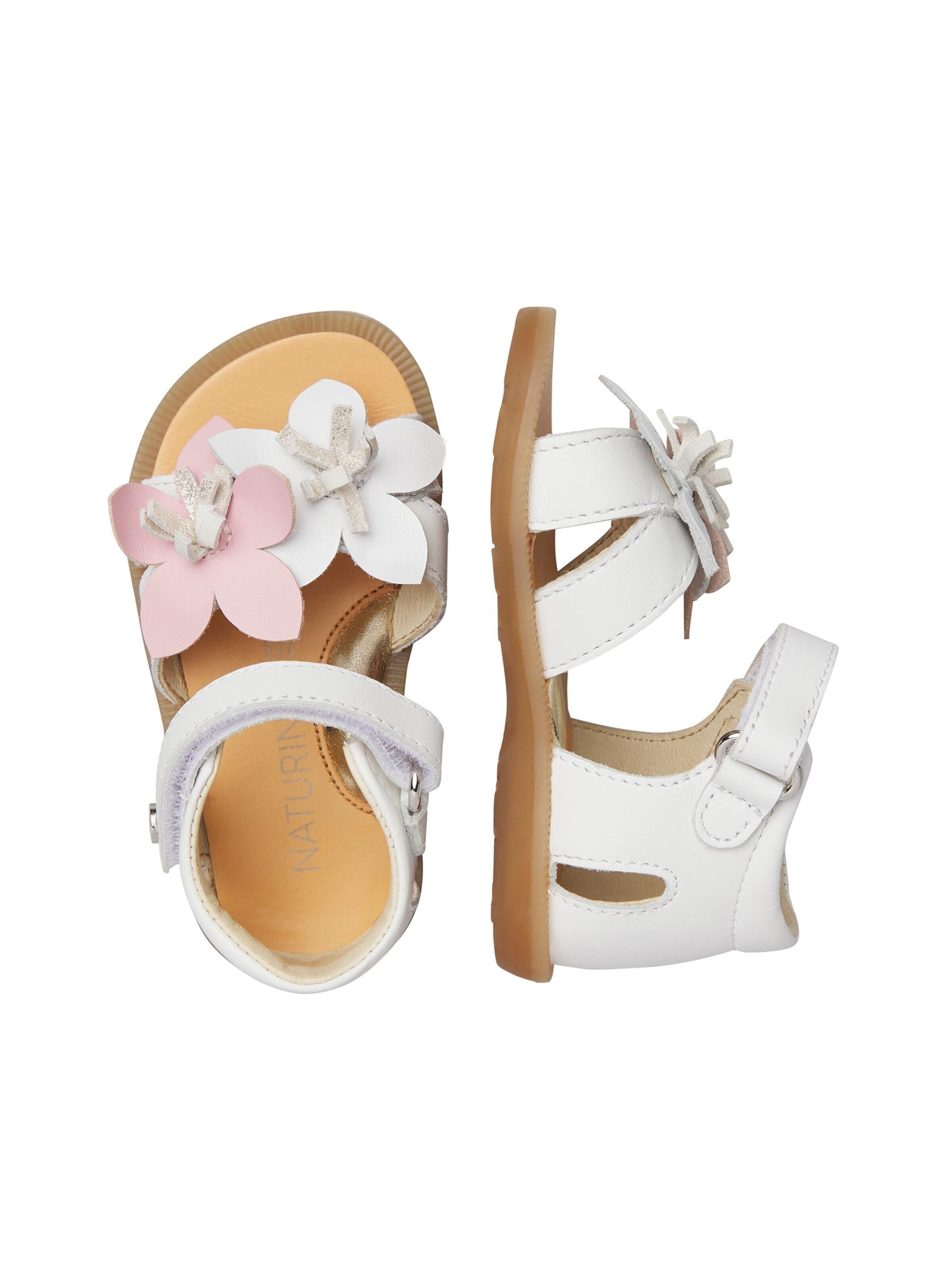 NATURINO Sandalen 'MIVY' in Wit