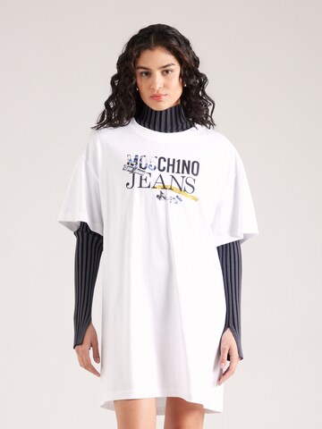 Moschino JeansHaljina - bijela boja: prednji dio