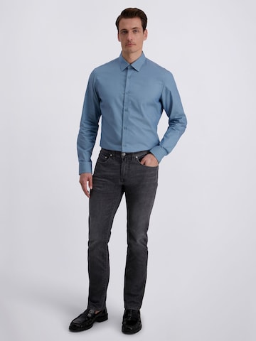 PIERRE CARDIN Regular fit Business shirt in Blue