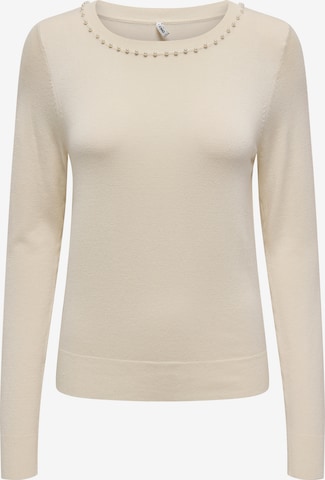 ONLY Sweater 'ONLVenice' in Beige: front