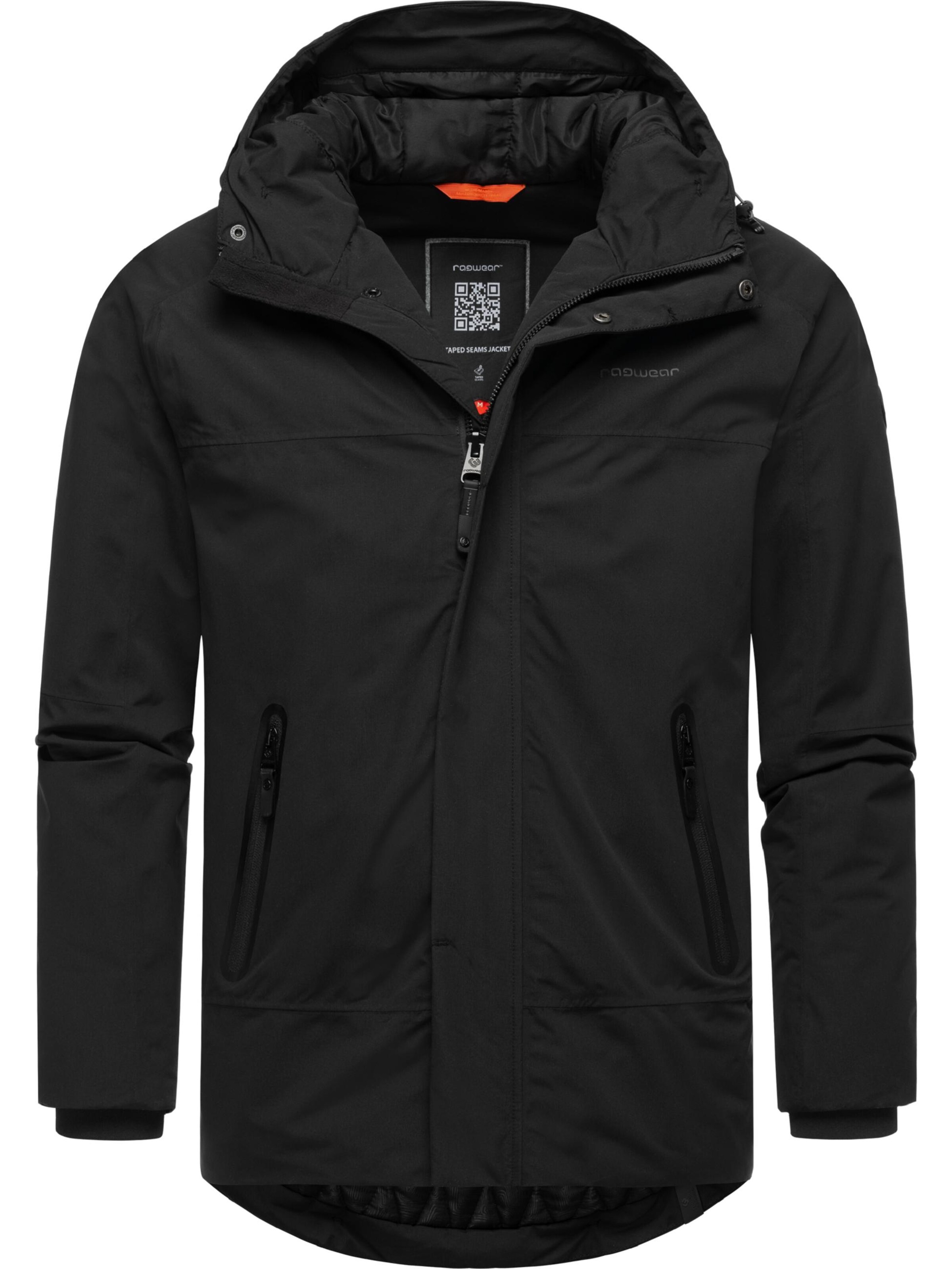 juoda Ragwear Žieminė striukė 'Hatar'