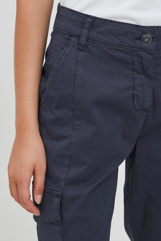 Oxmo Tapered Cargobroek in Blauw