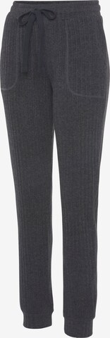 LASCANA Tapered Broek in Grijs