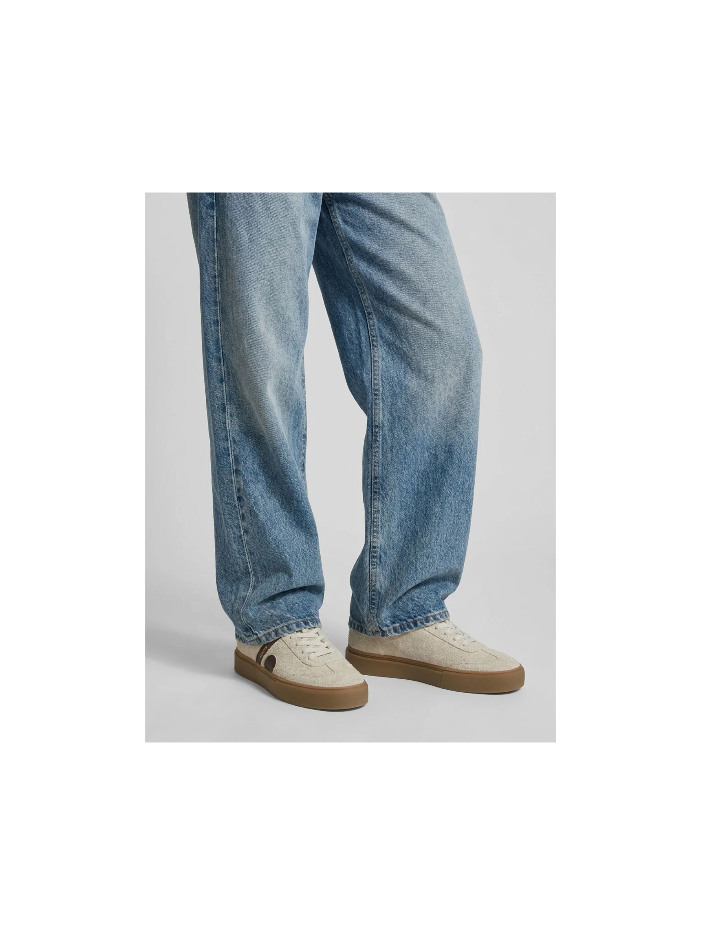 BLACKSTONE Platform trainers 'Quartz Auden' in Beige