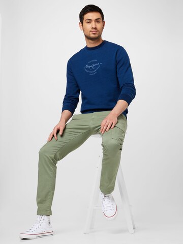 Pepe Jeans Sweatshirt 'ASTON' in Blau