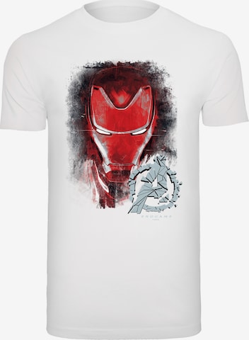 F4NT4STIC T-Shirt Marvel Avengers Endgame Iron Man' in Weiß: Vorderseite