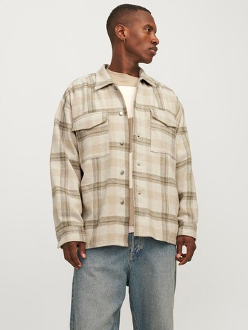 Comfort fit Giacca di mezza stagione 'JORVesterbro' di JACK & JONES in bianco: frontale