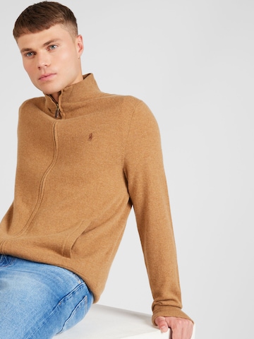 Polo Ralph Lauren Knit Cardigan in Brown