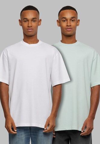 Urban Classics Shirt in Groen: voorkant