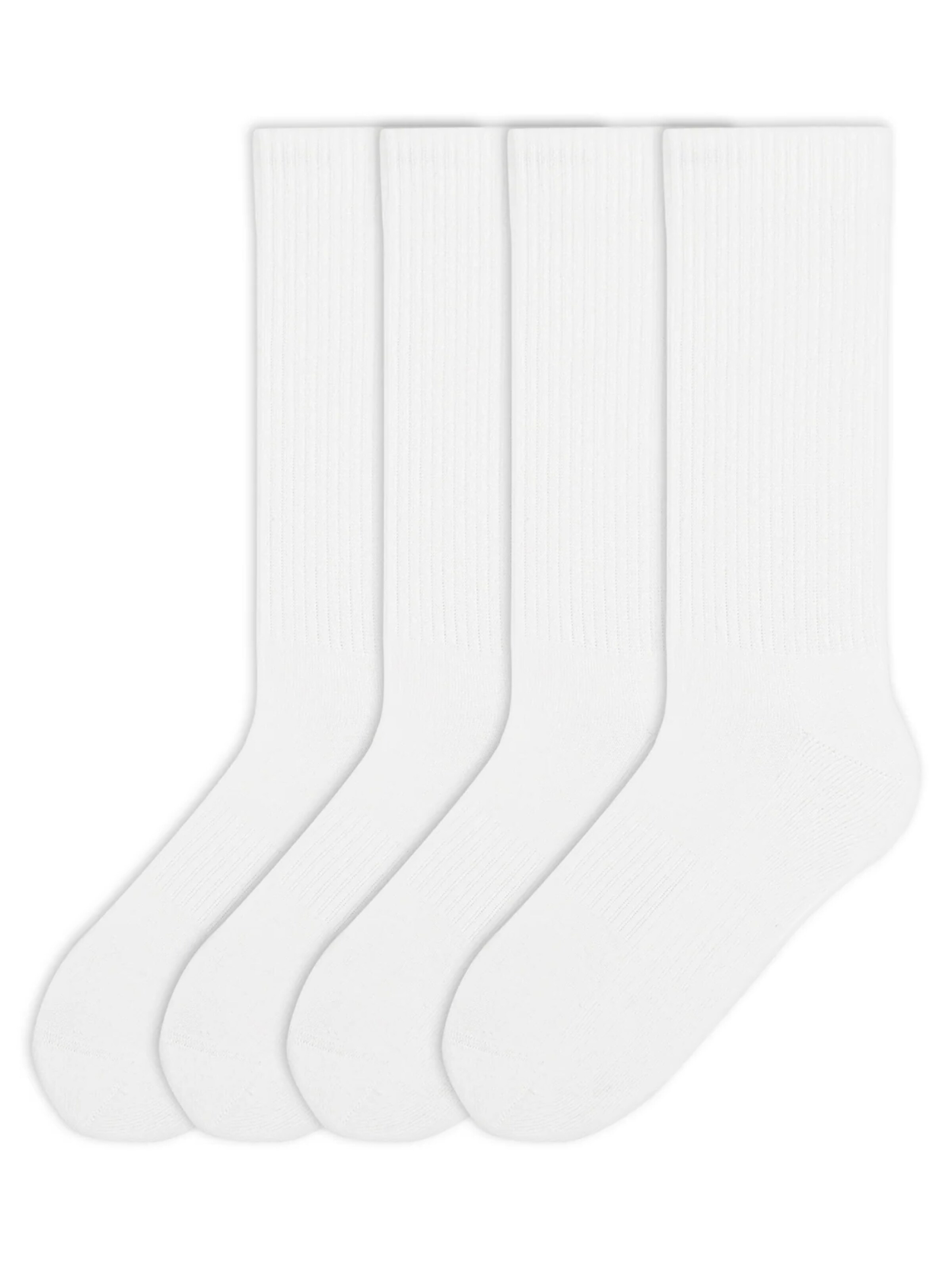 Von Jungfeld Socken 'Einfarbige Classics'‌‌‌‌‌‌‌ in Weiß: Vorderseite