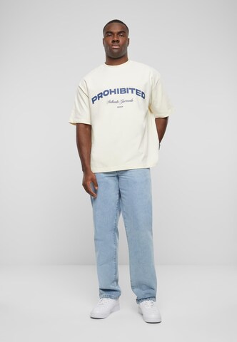 Prohibited Shirt 'Prohibited Authentic' in Beige