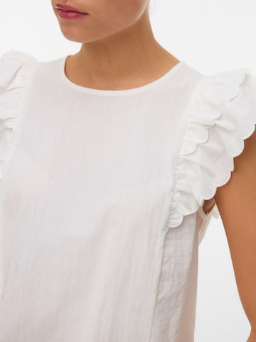 VERO MODA Blusentop 'VMRITA' in Weiß