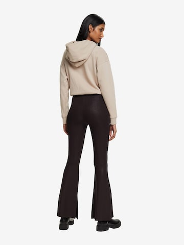 ESPRIT Flared Pants in Brown