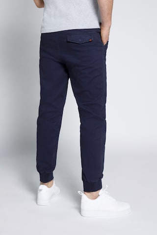 Effilé Pantalon chino STHUGE en bleu