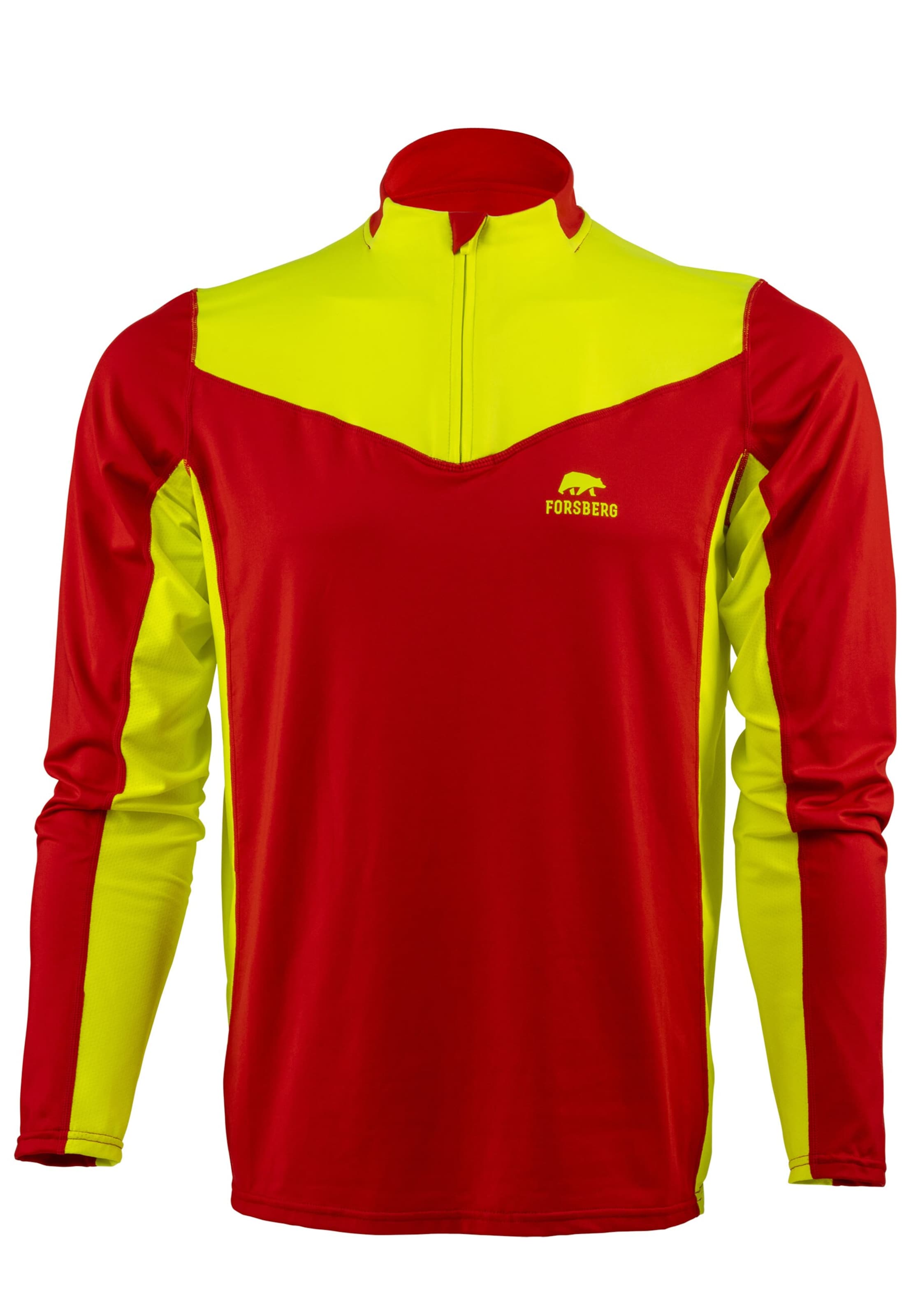 FORSBERG Shirt 'Skjorta II' in Gelb: Vorderseite