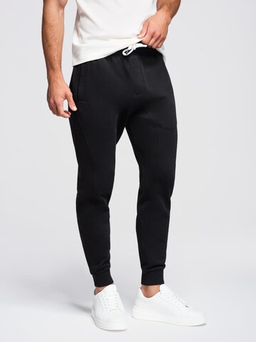 Ombre Tapered Broek in Zwart