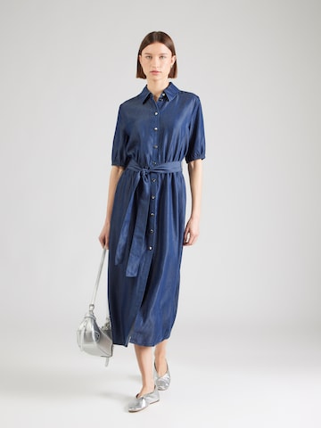s.Oliver Shirt dress in Blue: front