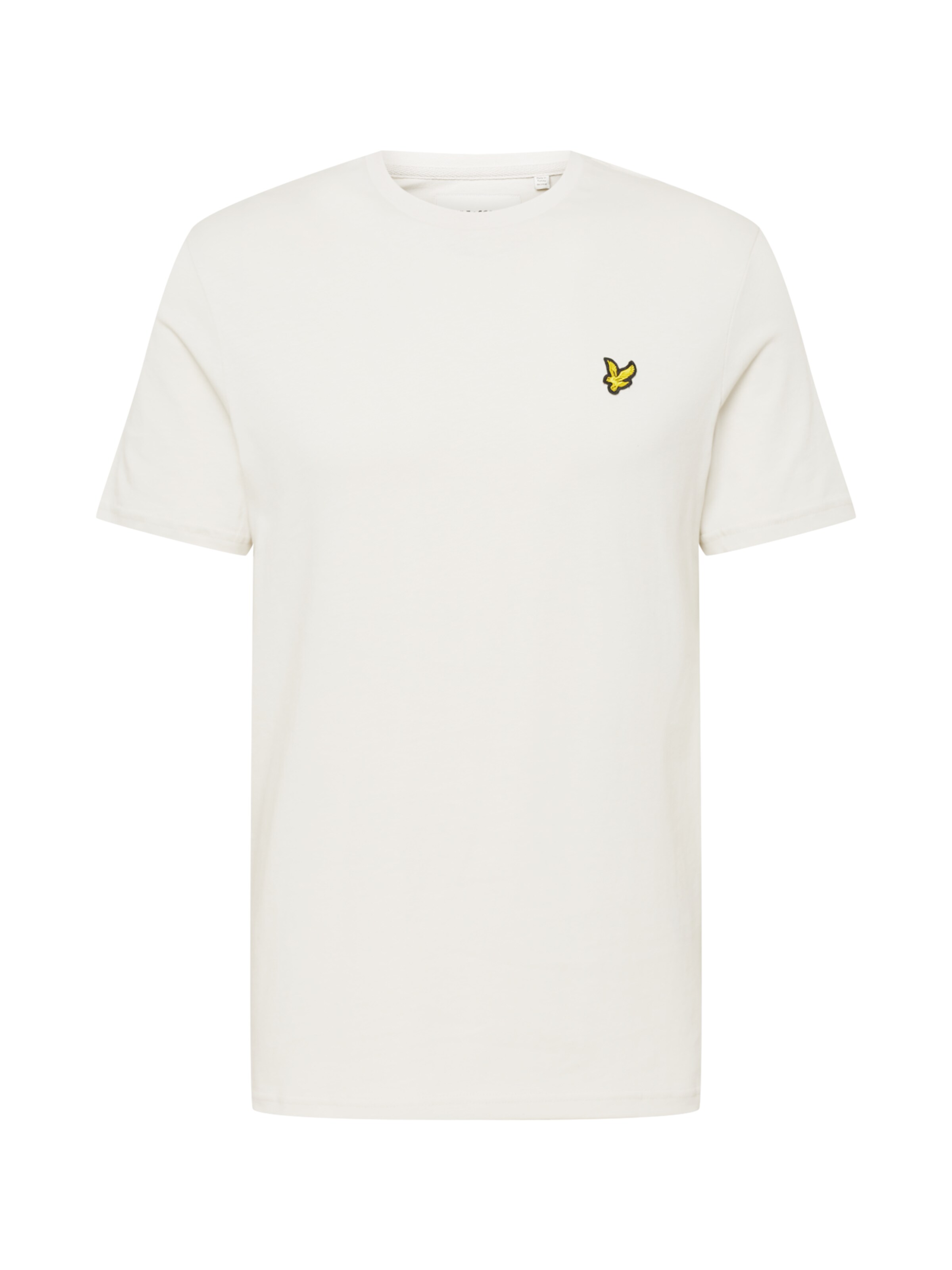 Männer Shirts Lyle & Scott T-Shirt 'Plain' in Beige - AY04123