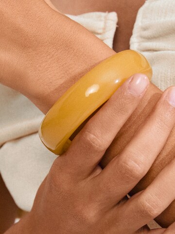 Pilgrim Bracelet 'Aase' in Yellow