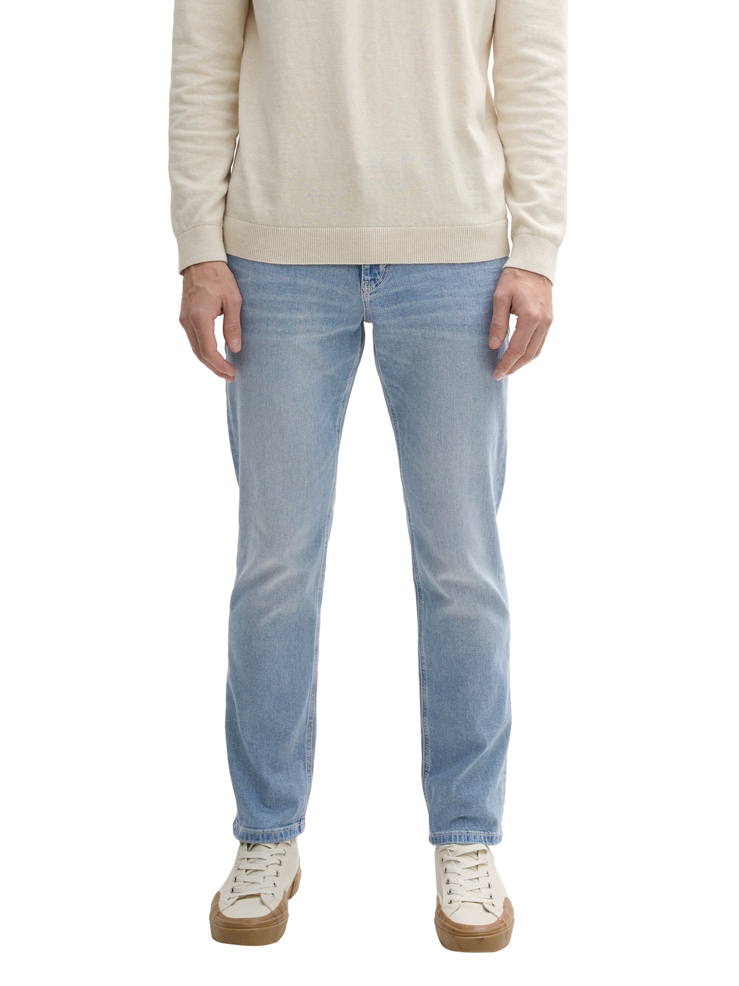 zils TOM TAILOR Piegulošs Džinsi 'Josh': no priekšpuses