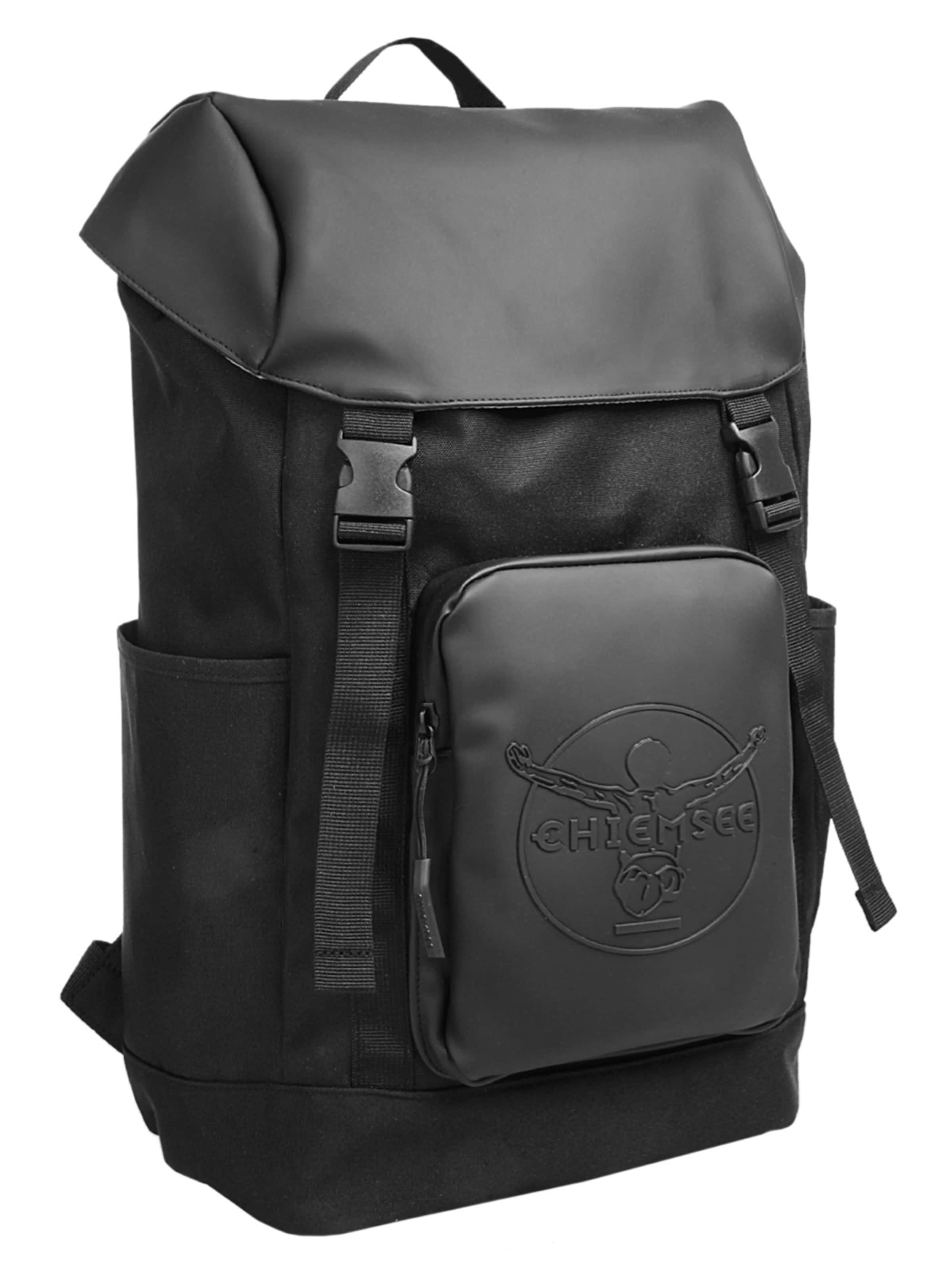 CHIEMSEE Backpack 'TRACK "N" DAY' in Black
