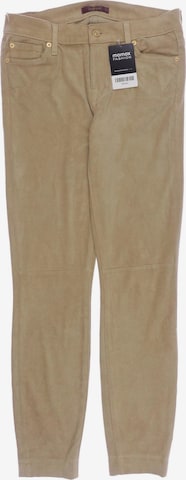 7 for all mankind Stoffhose S in Beige: Vorderseite
