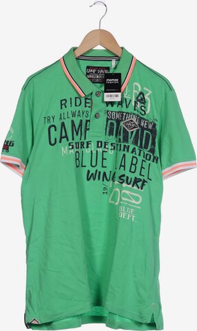 CAMP DAVID Shirt in XXL in Green: front