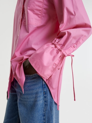 EDITED Bluse 'Filomena' (GOTS) in Pink