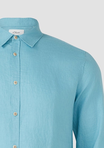 s.Oliver Regular Fit Hemd in Blau