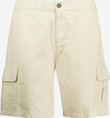 Pantalon cargo Deeluxe en beige : devant
