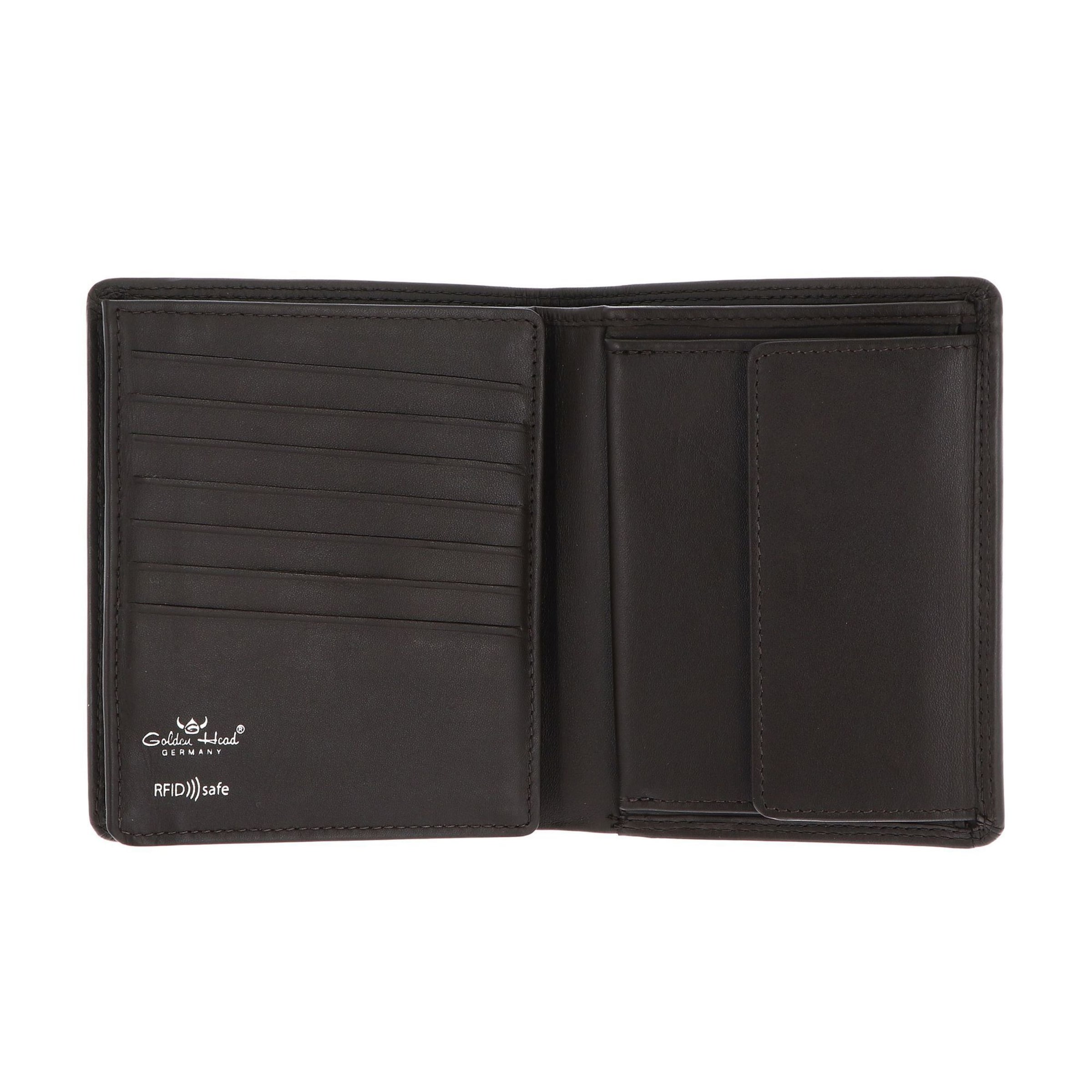 Porte-monnaies 'Polo' GOLDEN HEAD en marron